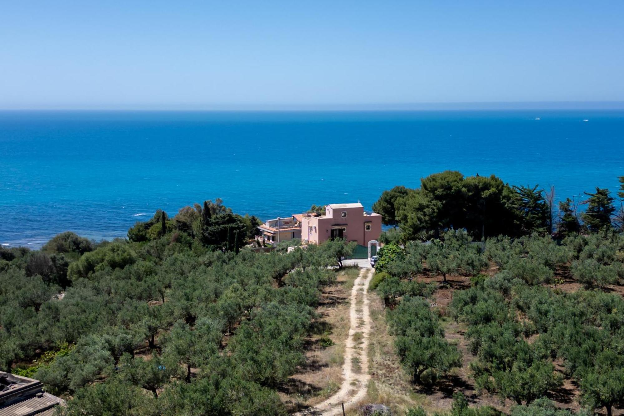 Villa Rosa Sul Mare Sciacca Eksteriør bilde